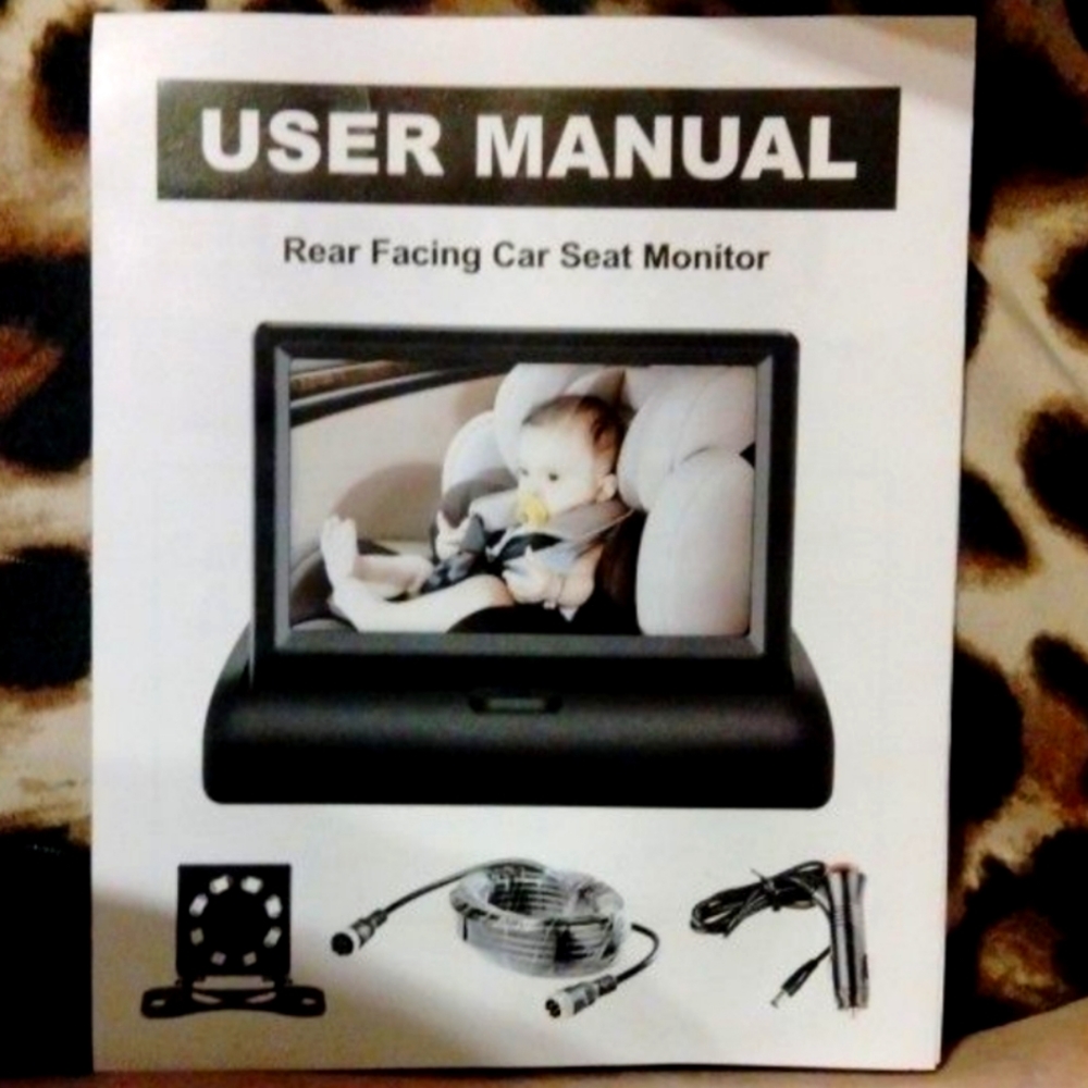 Smart Tiny Traveler Baby Car Monitor